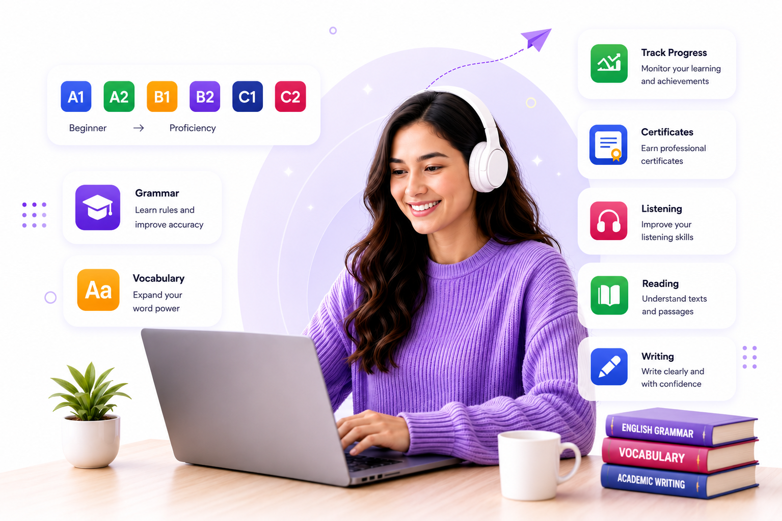 English Lessons Hub Hero