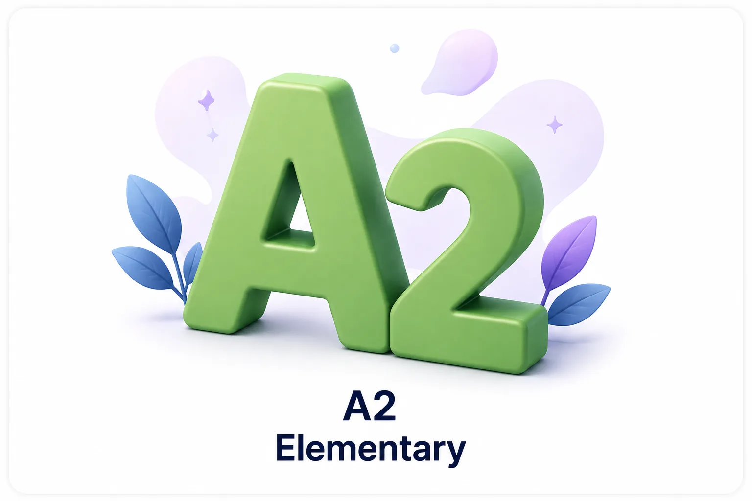 CEFR A2 - Elementary